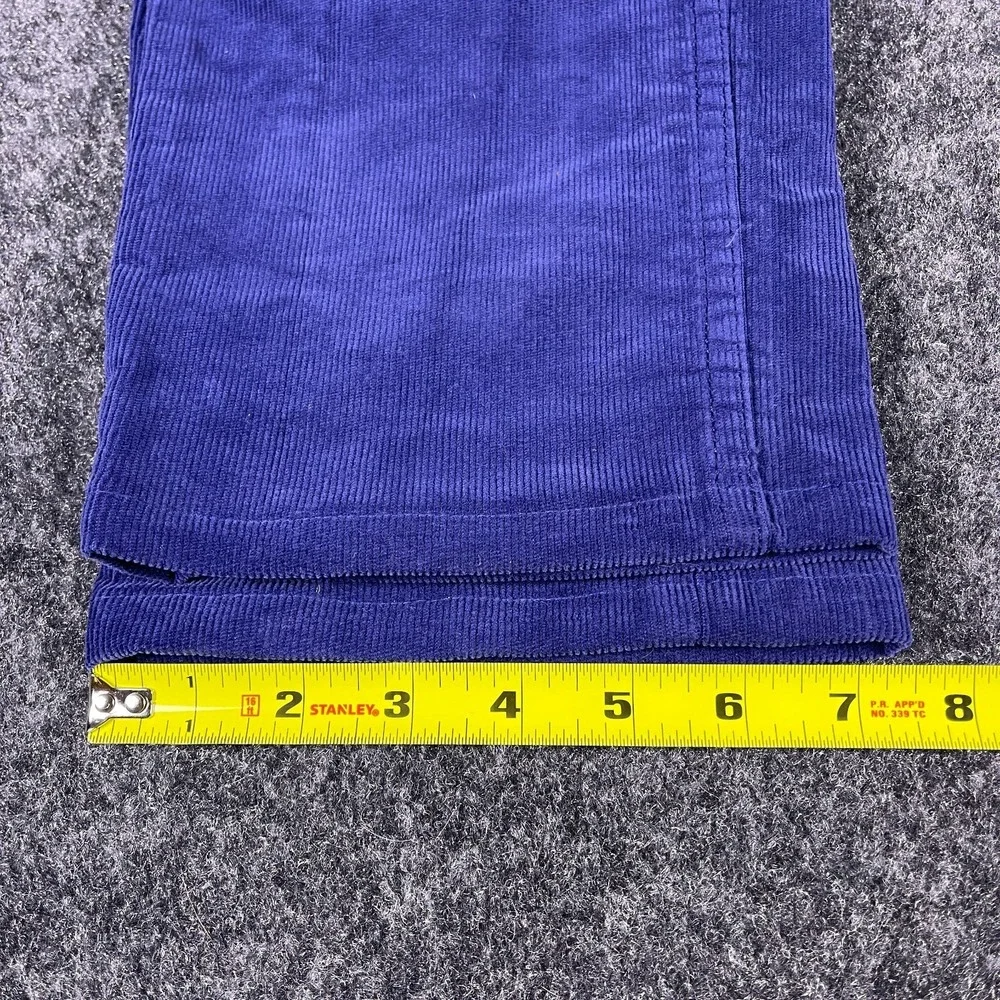 Vineyard Vines Straight Fit Corduroy Pants Mens 30x30 Purple Violet Preppy Chino